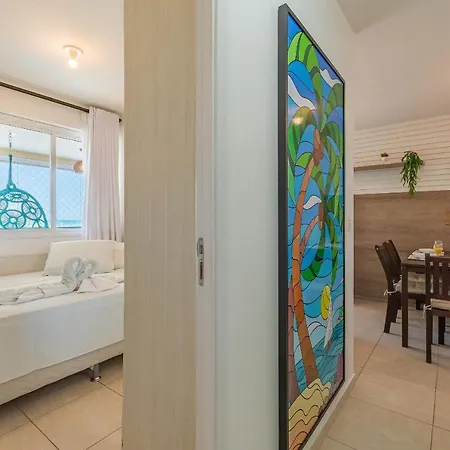 E No Balanco Do Mar - Experiencia Unica Em Lindo Flat Projetado, Oceanview 2q, 2wc *