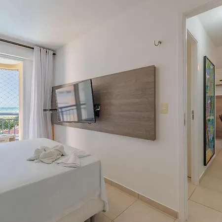 E No Balanco Do Mar - Experiencia Unica Em Lindo Flat Projetado, Oceanview 2q, 2wc *