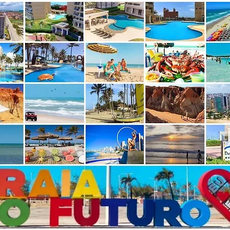 Apartamento E No Balanco Do Mar - Experiencia Unica Em Lindo Flat Projetado, Oceanview 2q, 2wc Fortaleza (Ceara)