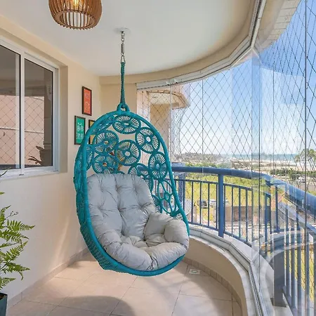 Apartamento E No Balanco Do Mar - Experiencia Unica Em Lindo Flat Projetado, Oceanview 2q, 2wc