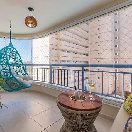 Apartamento E No Balanco Do Mar - Experiencia Unica Em Lindo Flat Projetado, Oceanview 2q, 2wc